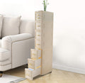 8 Drawer Narrow Storage Cabinet with Pull Handles Y6853