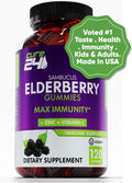 Elderberry Gummies with Vitamin C and Zinc 120 Count B555900