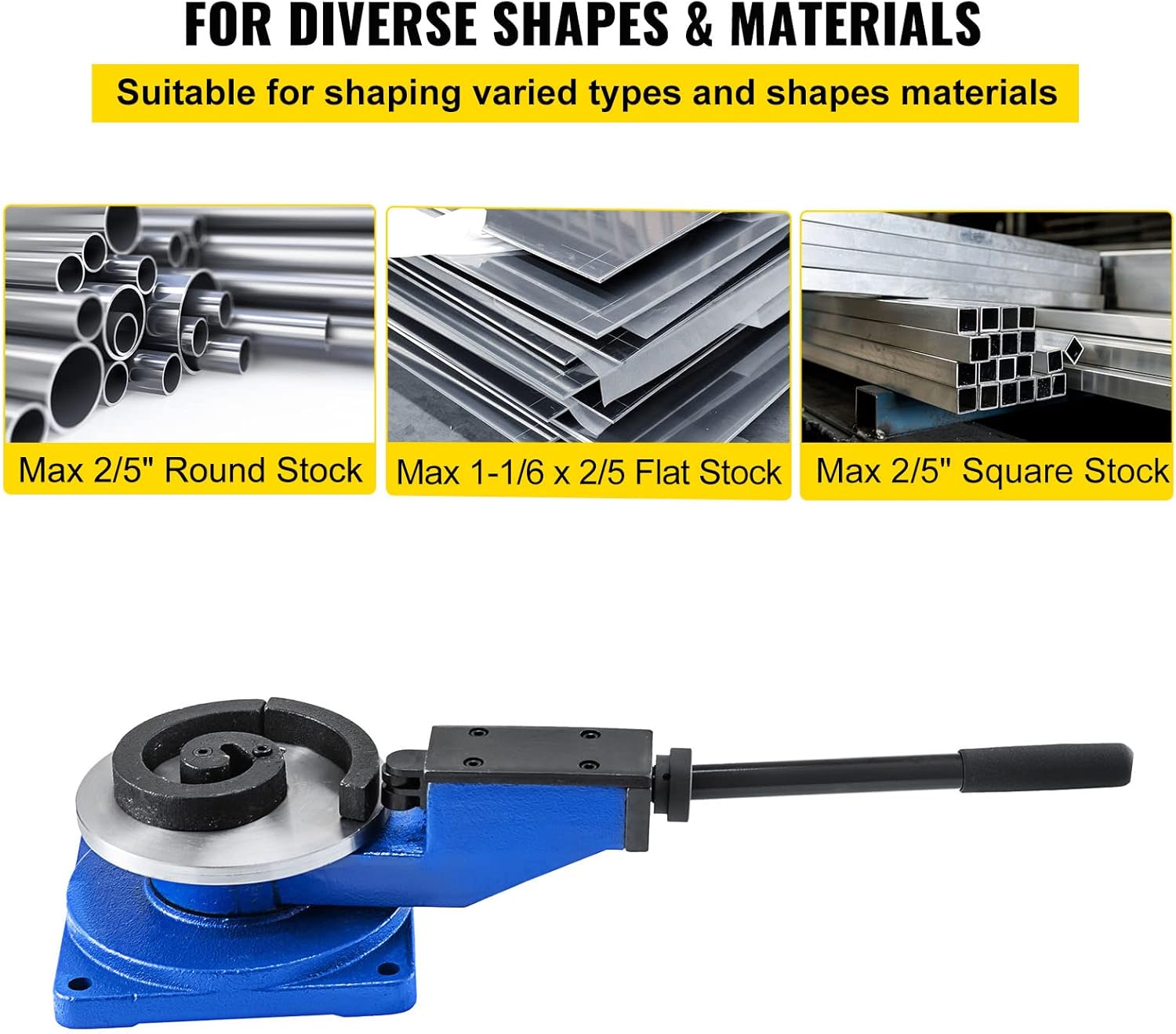 Metal Scroll Bender with 3 Scroll Bender Tools O9234
