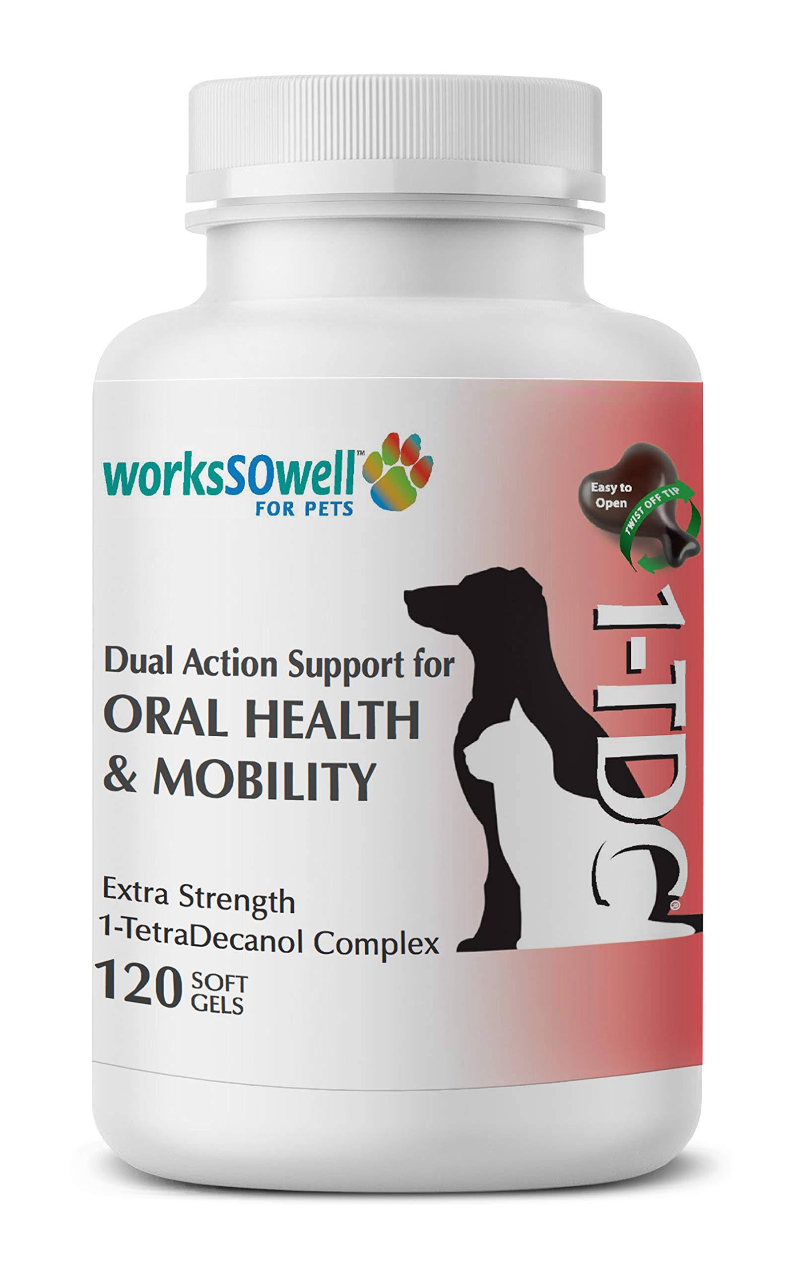 120 Soft Gels Periodontal & Joint Health for Cats & Dogs K57719