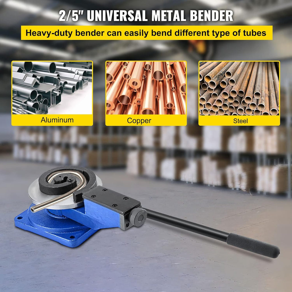 Metal Scroll Bender with 3 Scroll Bender Tools O9234