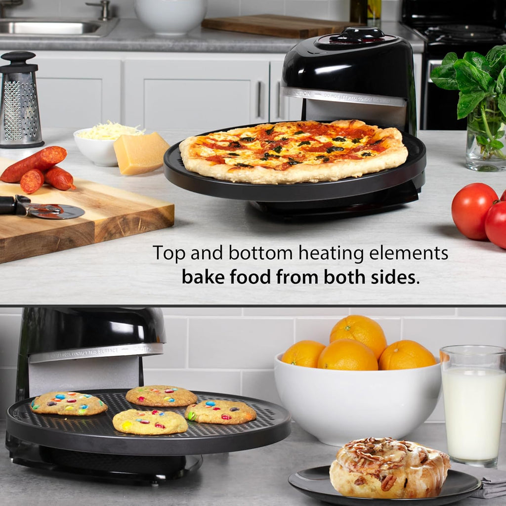 Black Rotating Oven A6197