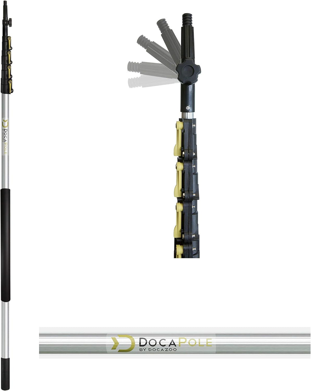 Dusting Kit with Telescopic Pole and Microfiber Feather Duster T63619