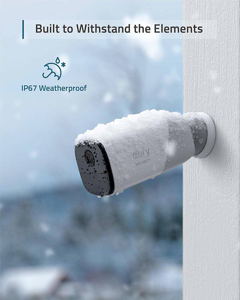 Wireless Home Security Camera System, 365-Day Battery H390