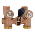 1/2 Bronze Ball-Type Washing Machine Shutoff Valve H374