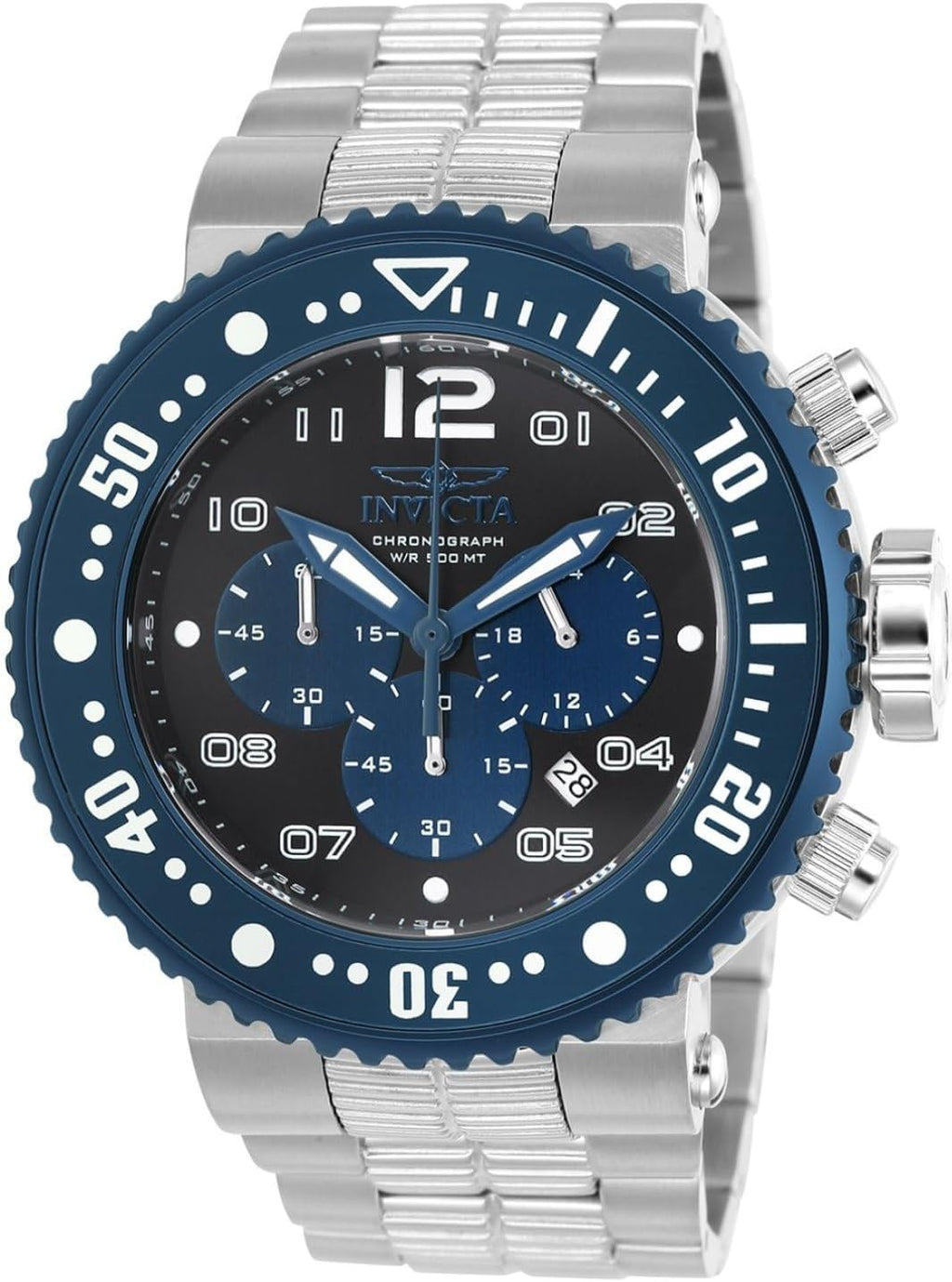 Silver Quartz Analog Watch P489645