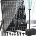 25W Solar Fountain Pump 410GPH with 16.5FT Cord L698