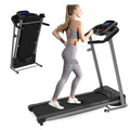 Foldable Electric Treadmill with Incline 230 LB Capacity Q739