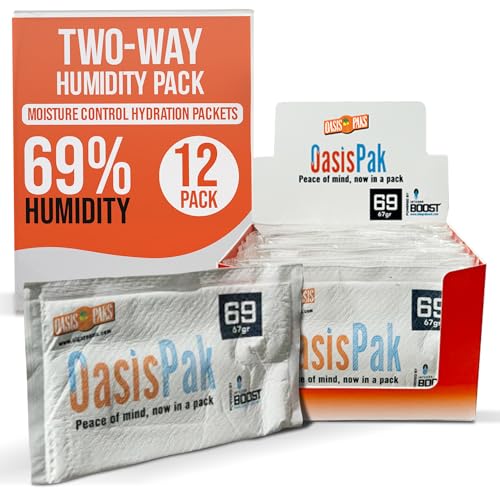 67 Grams 69% Humidity Level Humidity Packs Pack of 4 T1783
