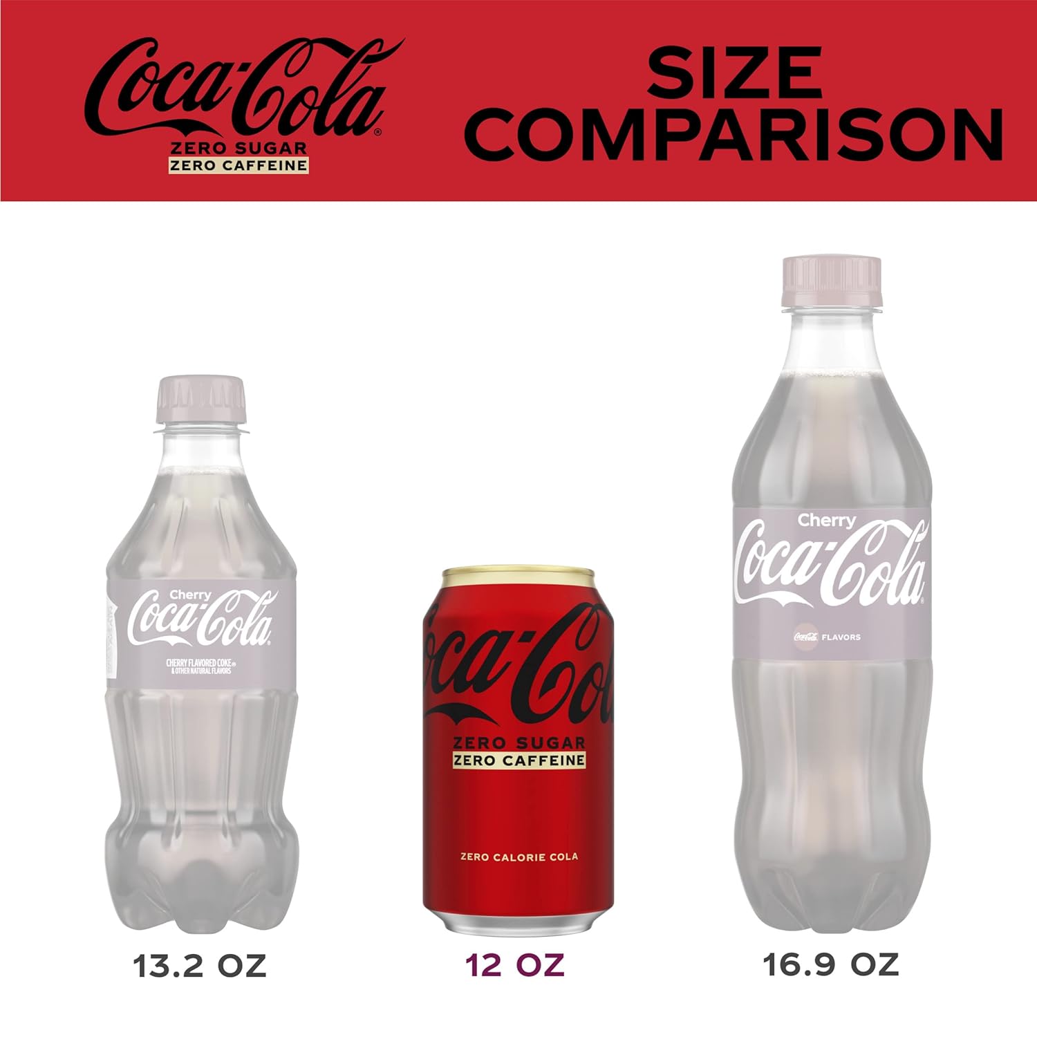 Zero Caffeine-Free Soda, 12 Fl Oz (pack of 12) U9427