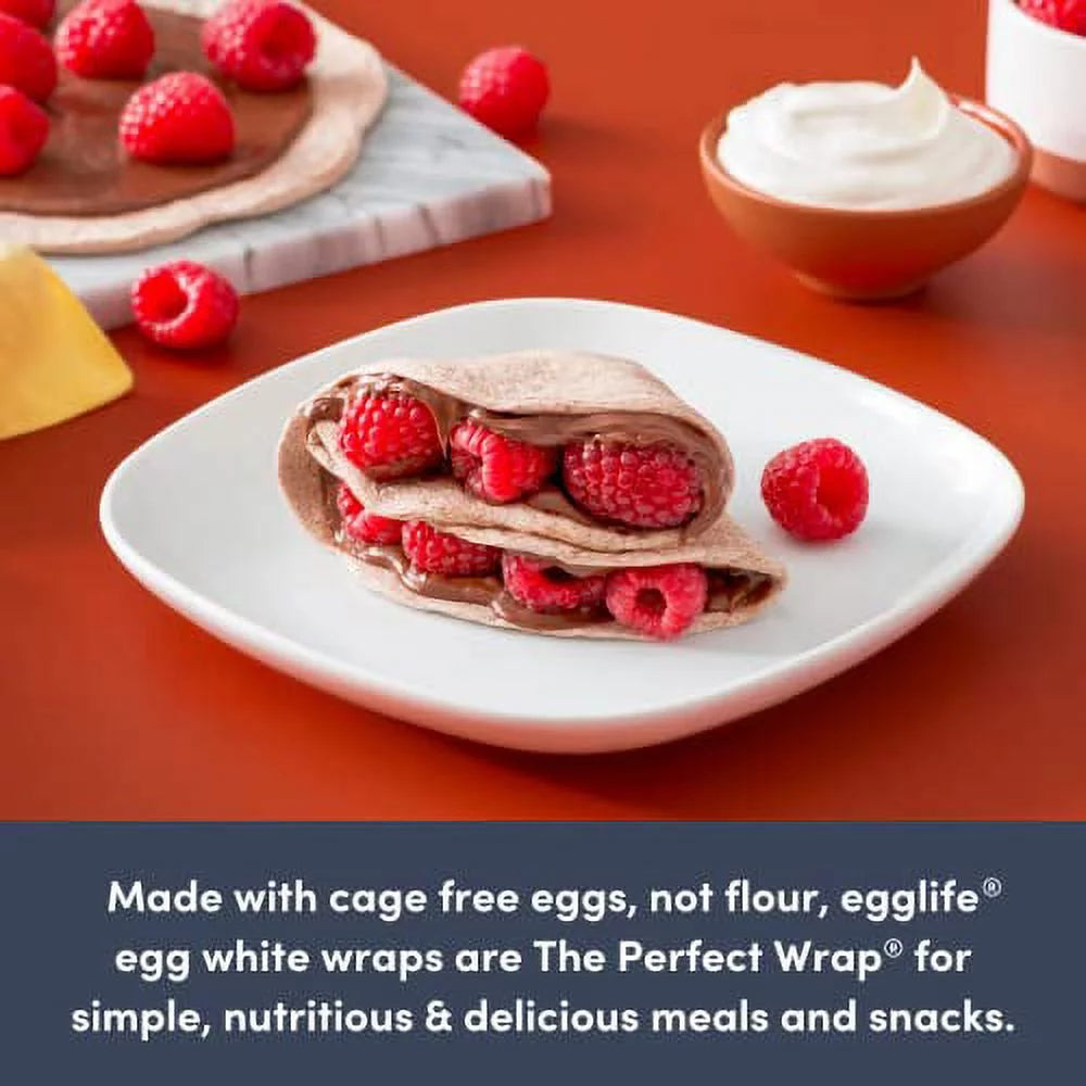 Sweet Cinnamon Egg White Wraps, 72 Total Wraps M72672