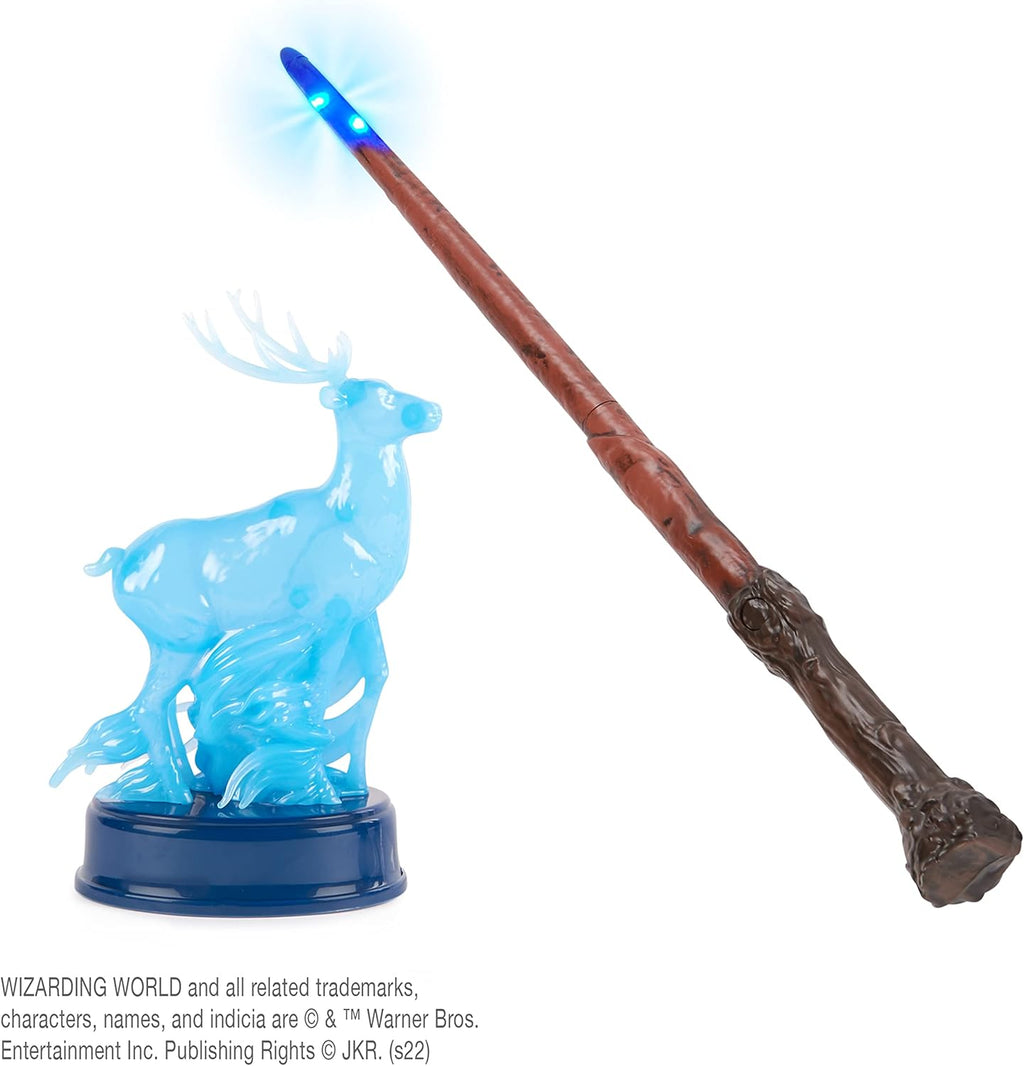 13" Light-Up Patronus Wand Collectible Toy with Figure O391520