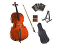 Student Cello with Soft Case, Bow, Rosin, Bridge and Extra Set of Strings, Size 1/4 L143649