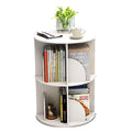 360° Rotating White Bookcase N799