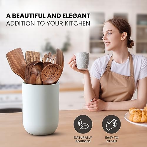 6-Piece Teak Wooden Spoons G553