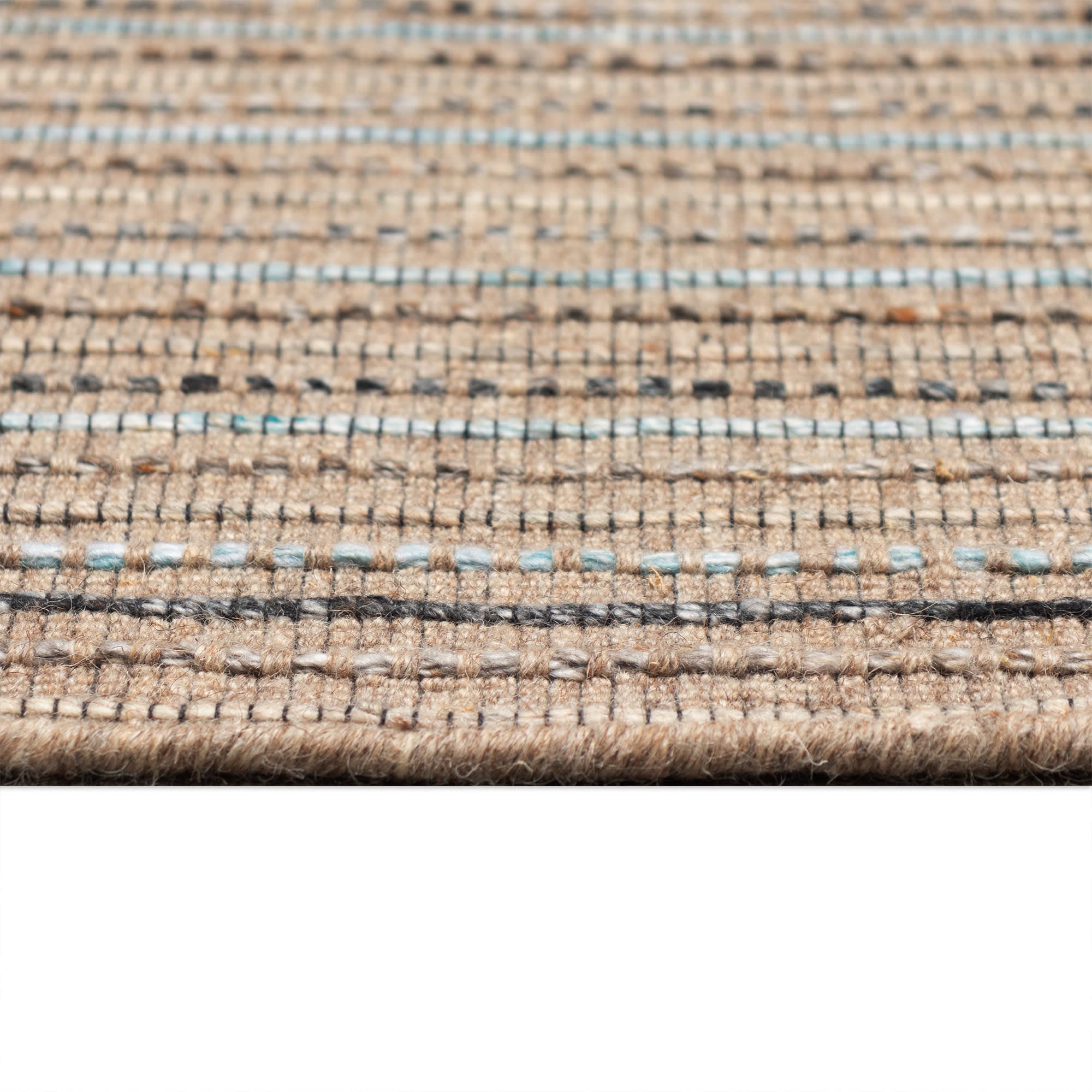 Gobi Stripe Indoor Wool Blend Area Rug