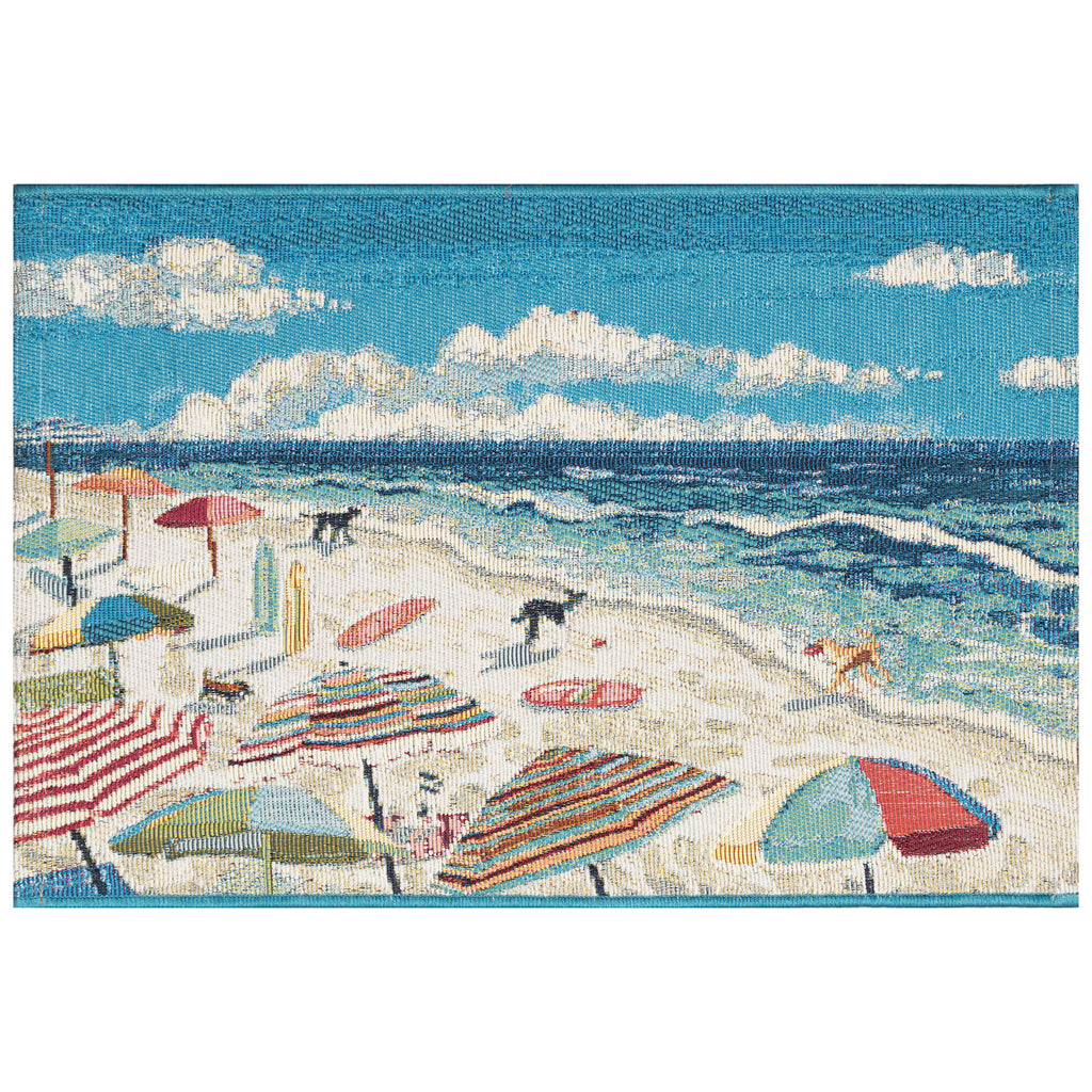 Esencia Dog Beach Indoor Outdoor Mat