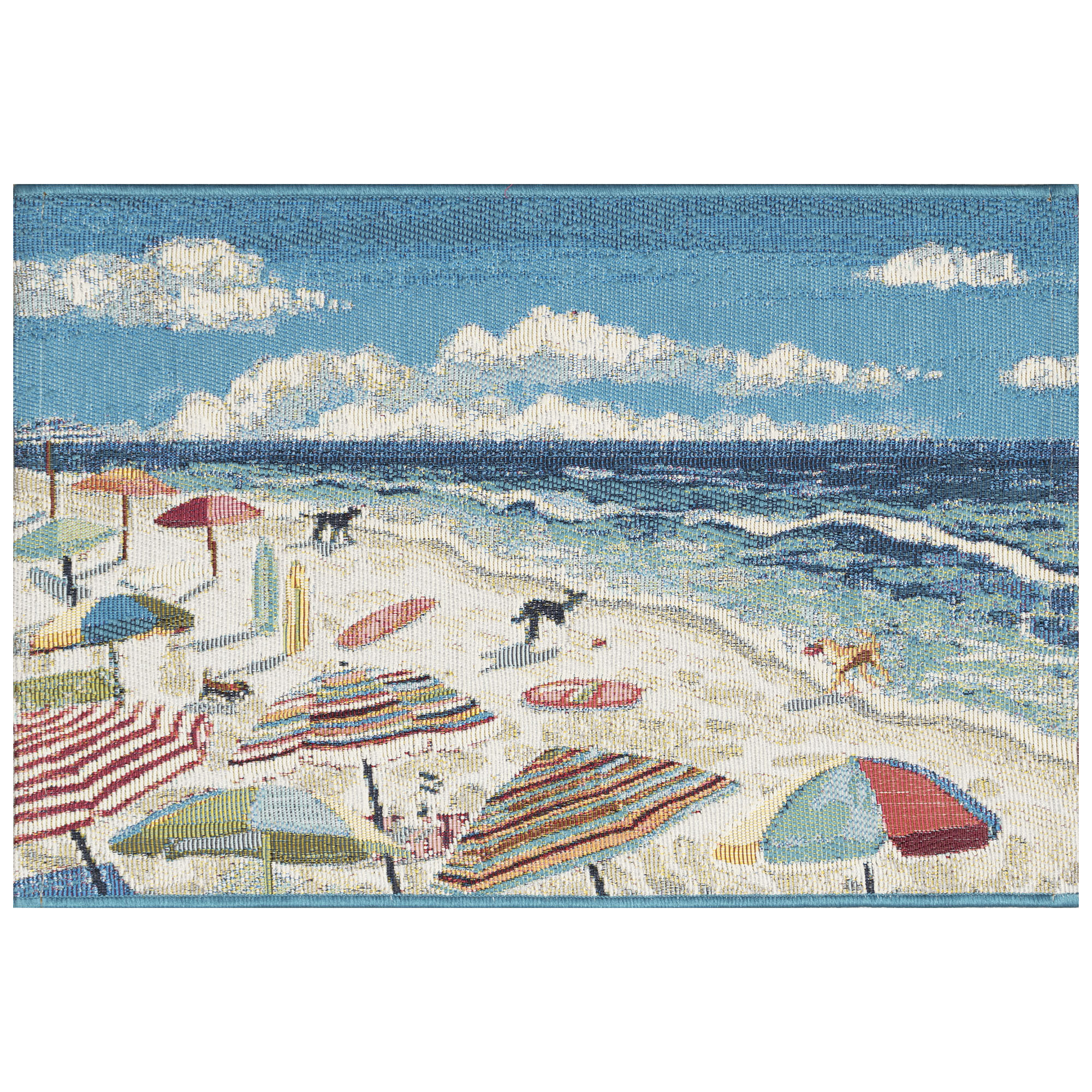 Esencia Dog Beach Indoor Outdoor Mat