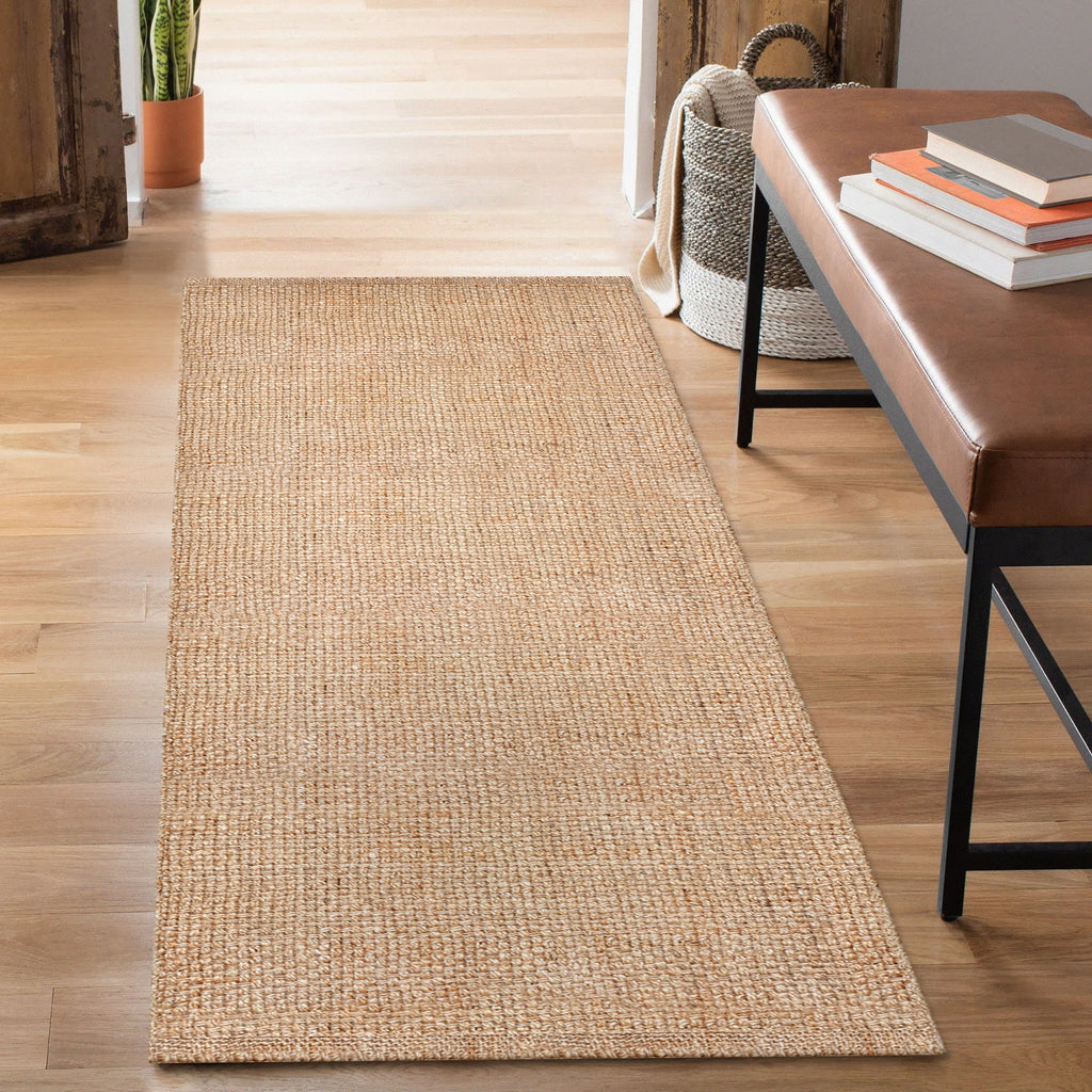 Playa Plain Jute Indoor Non-Skid Kitchen Mat