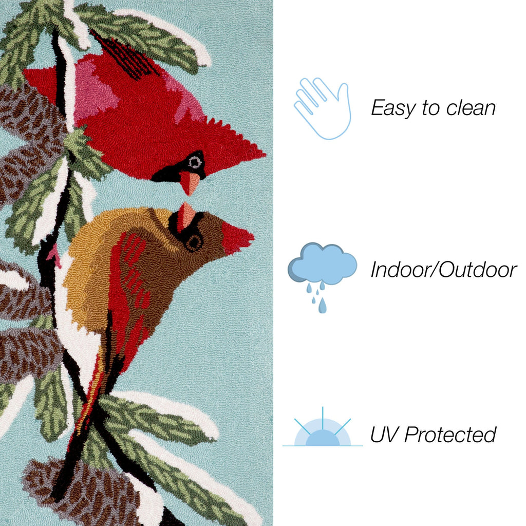 Frontporch Cardinals Indoor Outdoor Mat