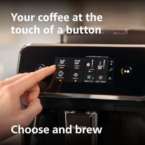 Black Fully Automatic Espresso Machine with Ceramic Grinder E4979