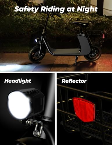 672W Peak Motor 20 MPH 12.5 inch Tires Folding Electric Scooter Z86184