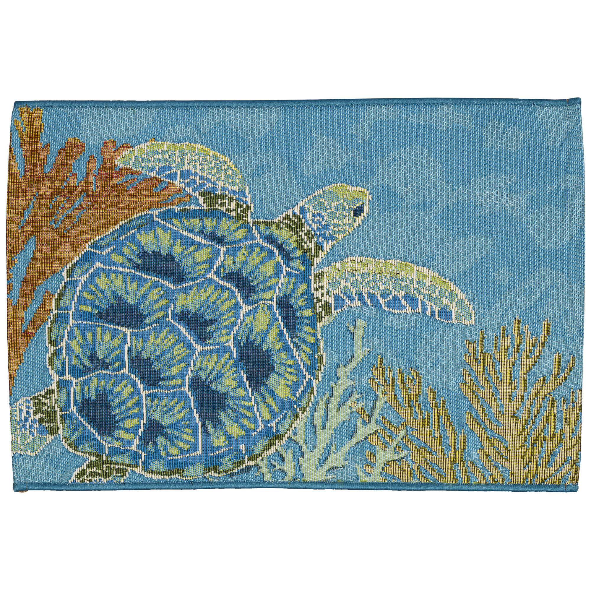 Esencia Seaturtle Garden Indoor Outdoor Mat
