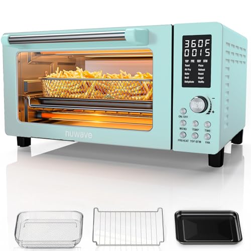 Mint Green 21QT Toaster Oven Air Fryer Combo J477