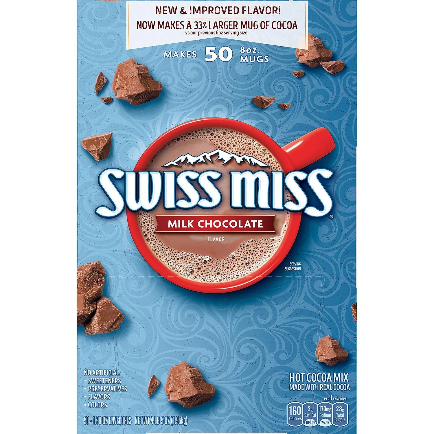 Milk Chocolate Hot Cocoa Mix Packets (50 ct.) F577538