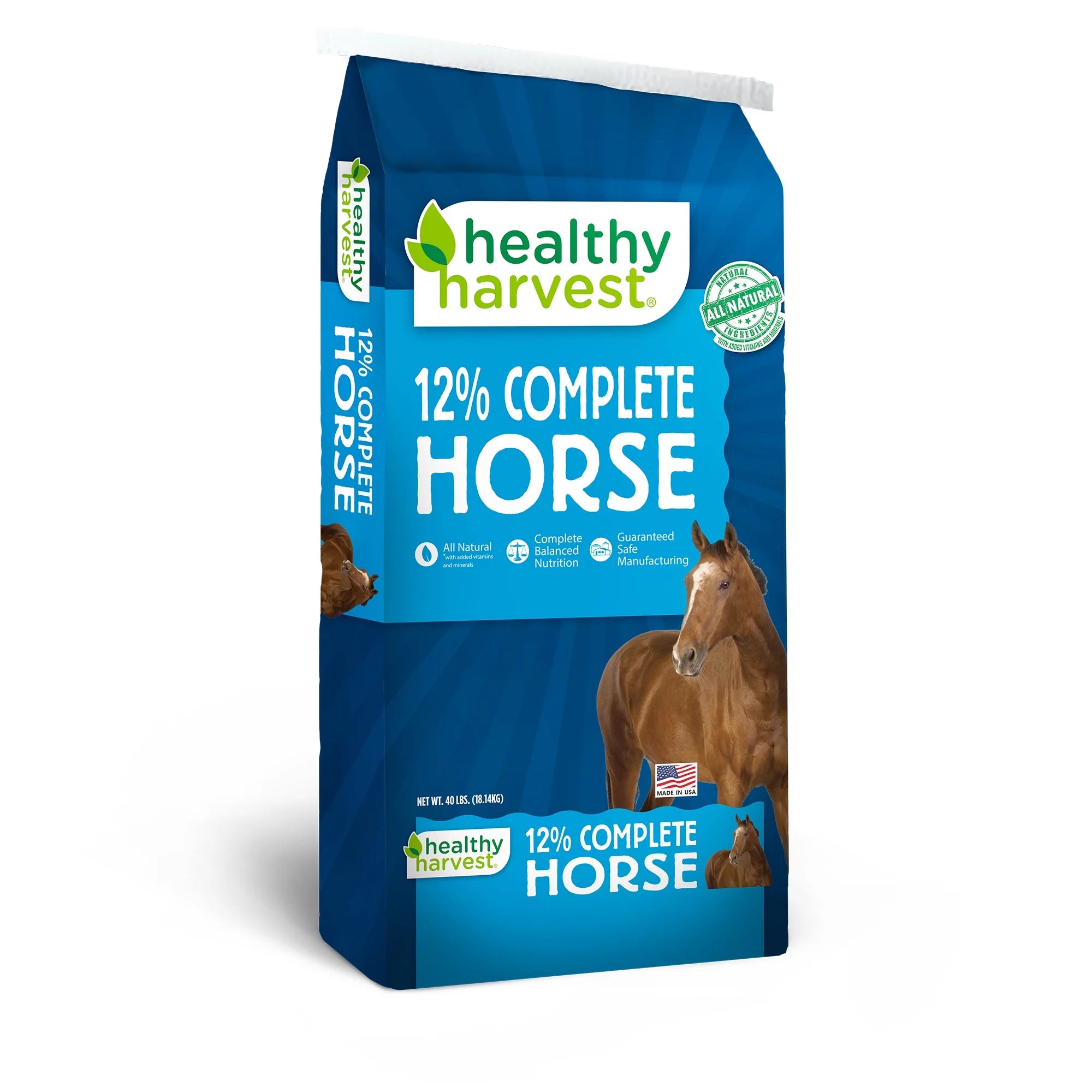 40 lb Complete Horse Feed Pellets H816215