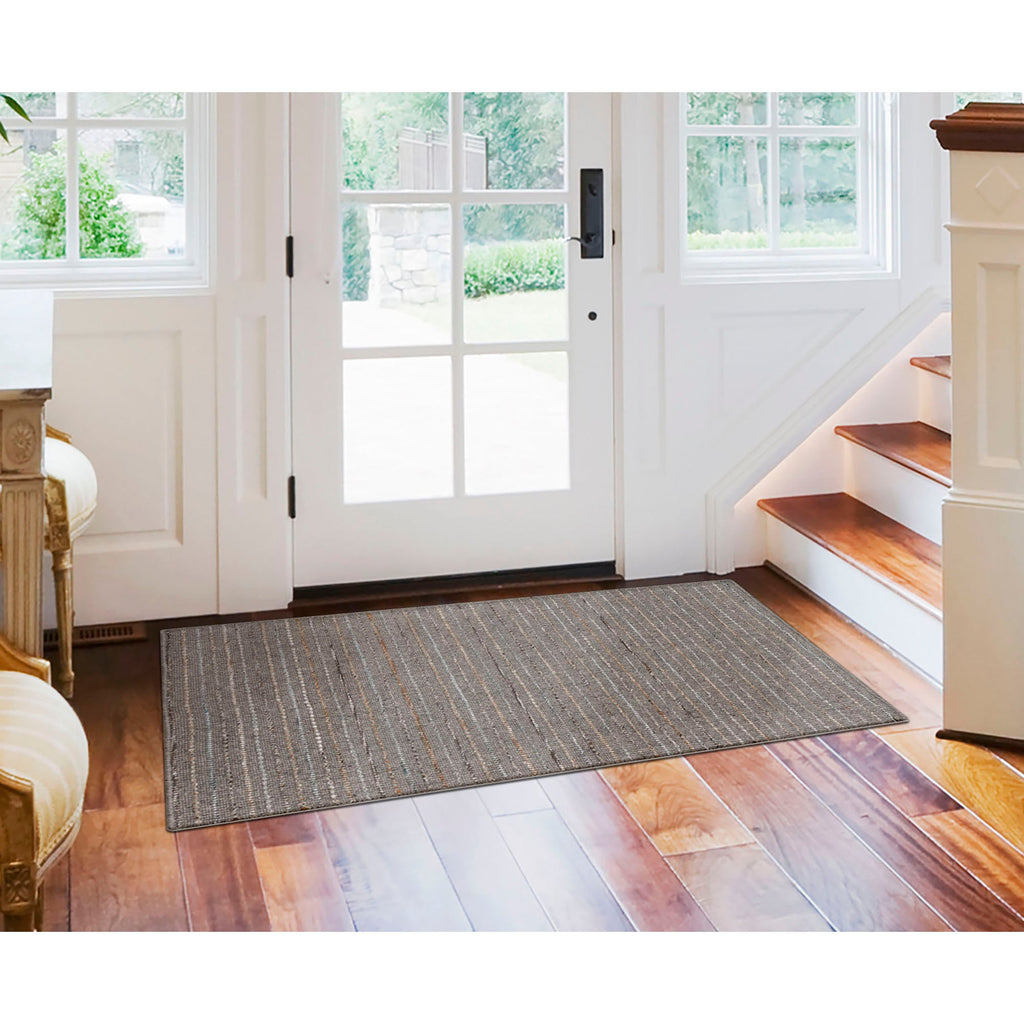 Gobi Stripe Indoor Wool Blend Area Rug