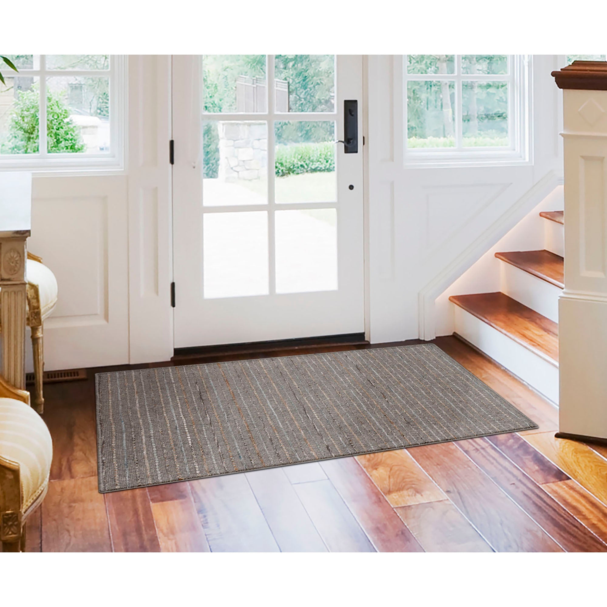 Gobi Stripe Indoor Wool Blend Area Rug