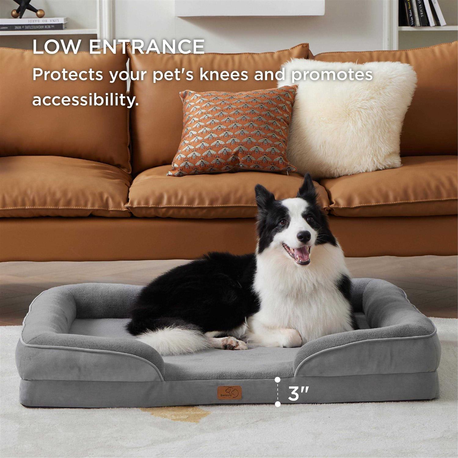 Orthopedic Dog Bed Sofa Washable B80811