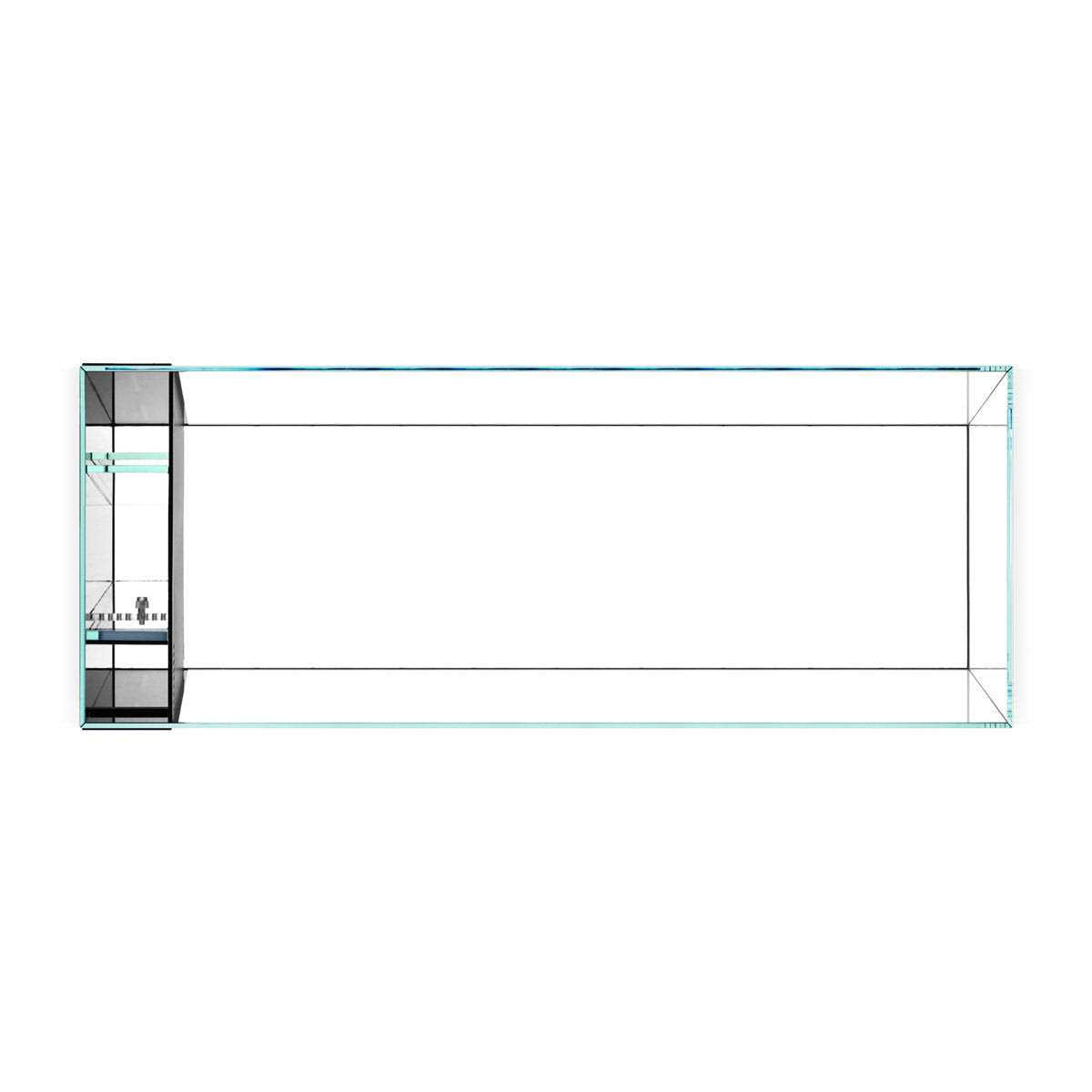 21 Gallon Dual AIO Rimless Aquarium T30912