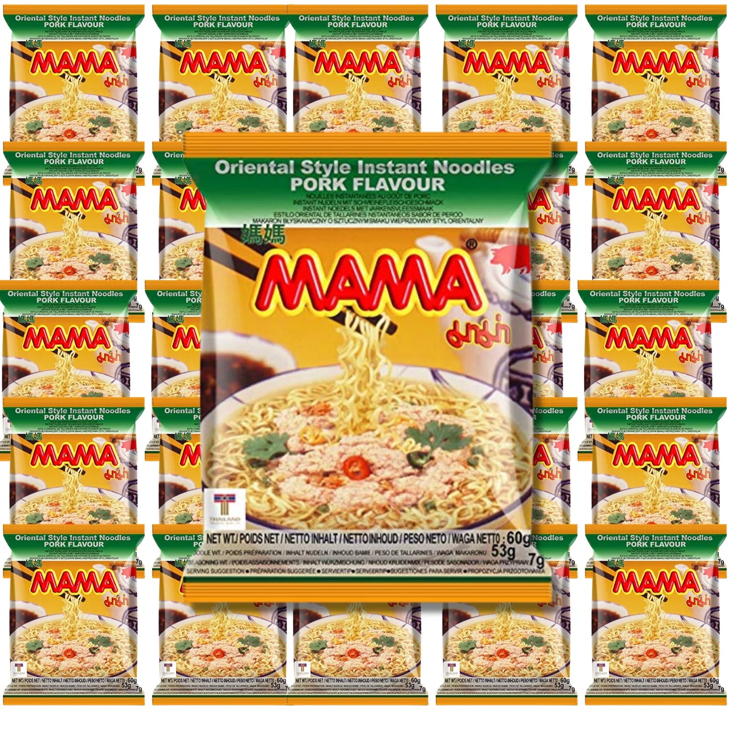 Pork Instant Noodles 2.12 oz 30 Packs J900992