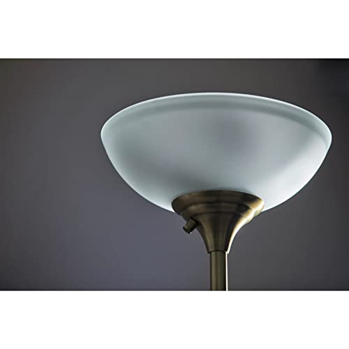 Black Torchiere Lamp G63178