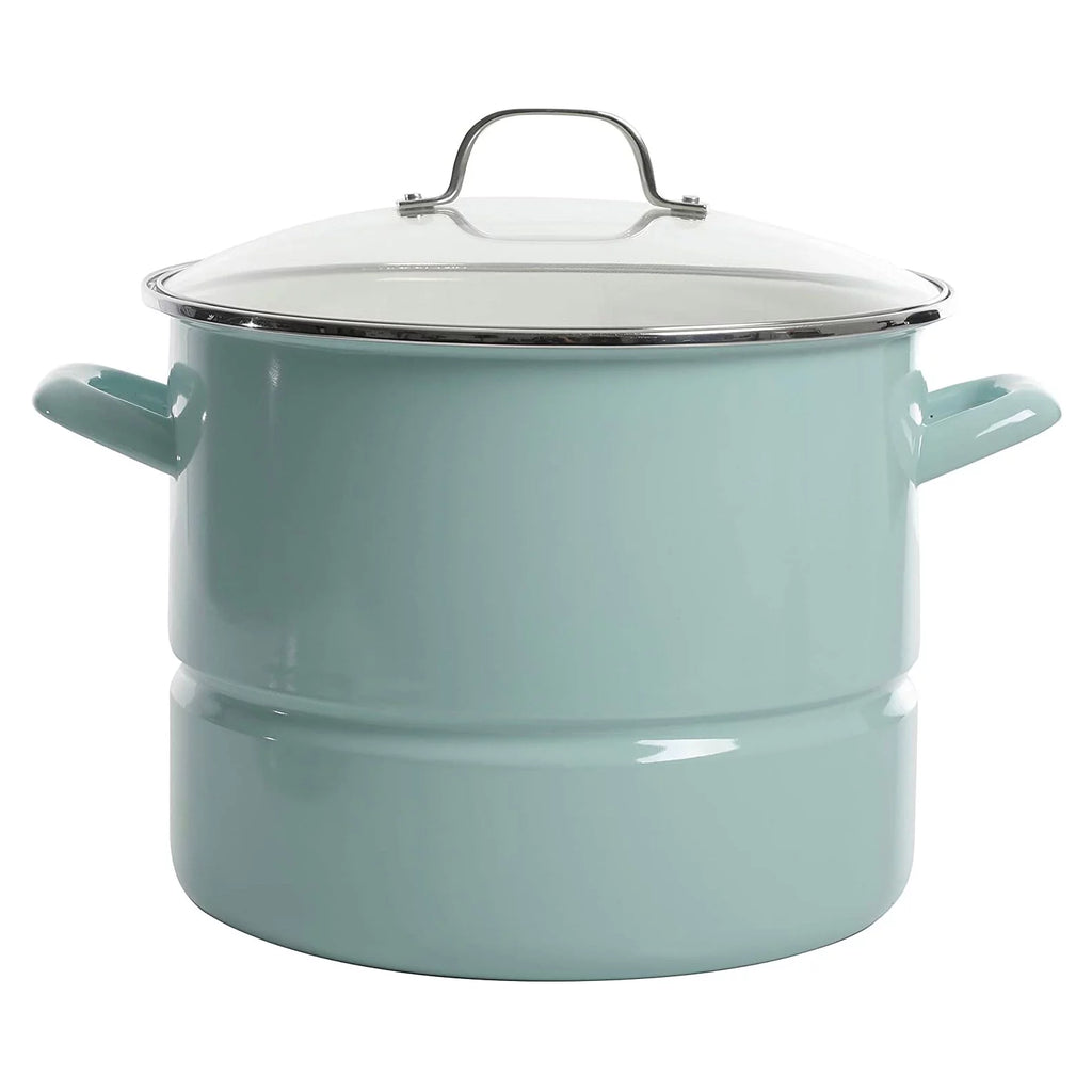 Stainless Steel 16 Quart Steamer Stock Pot with Insert and Lid U688