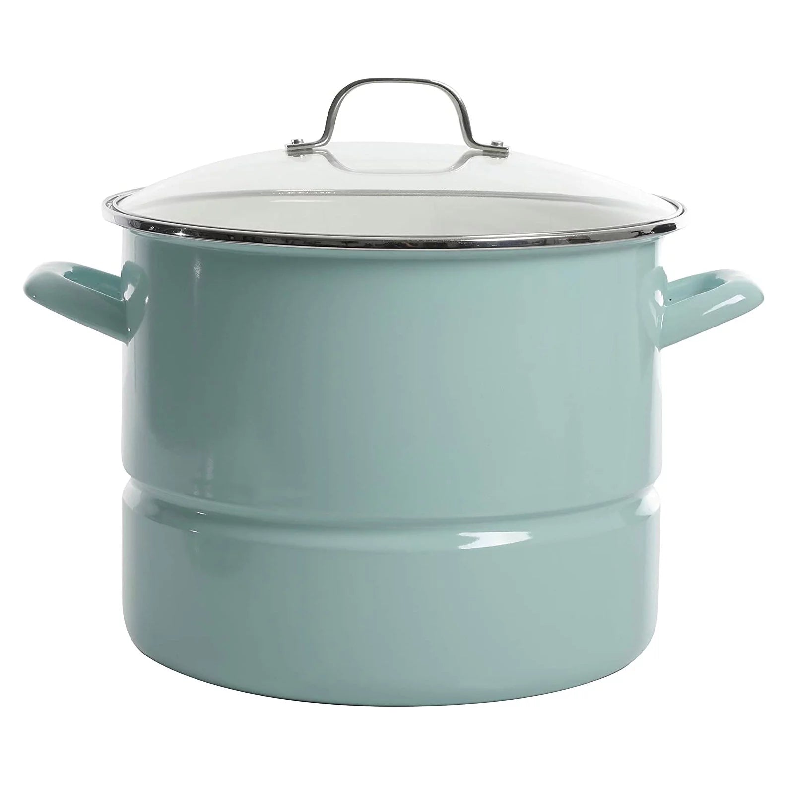 Stainless Steel 16 Quart Steamer Stock Pot with Insert and Lid U688