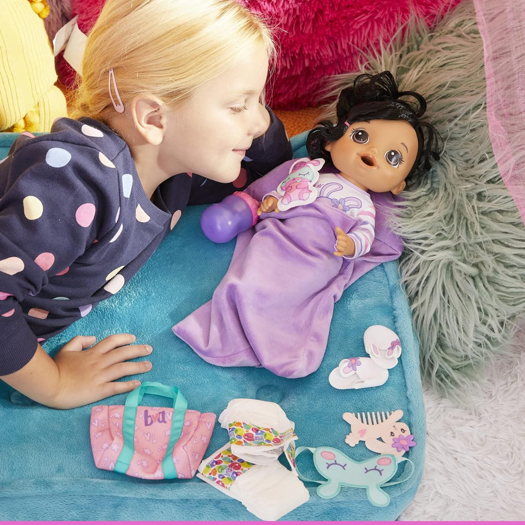 Baby Doll with Sleeping Bag & Bunny-Themed Accessories G9991