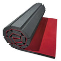 Indoor Gymnastics Track Exercise Mat with Grippy Gym Carpet Top - Sturdy Foam Wrestling Mat G726