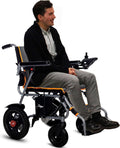 Black Lightweight Foldable Electric Wheelchair Z372912