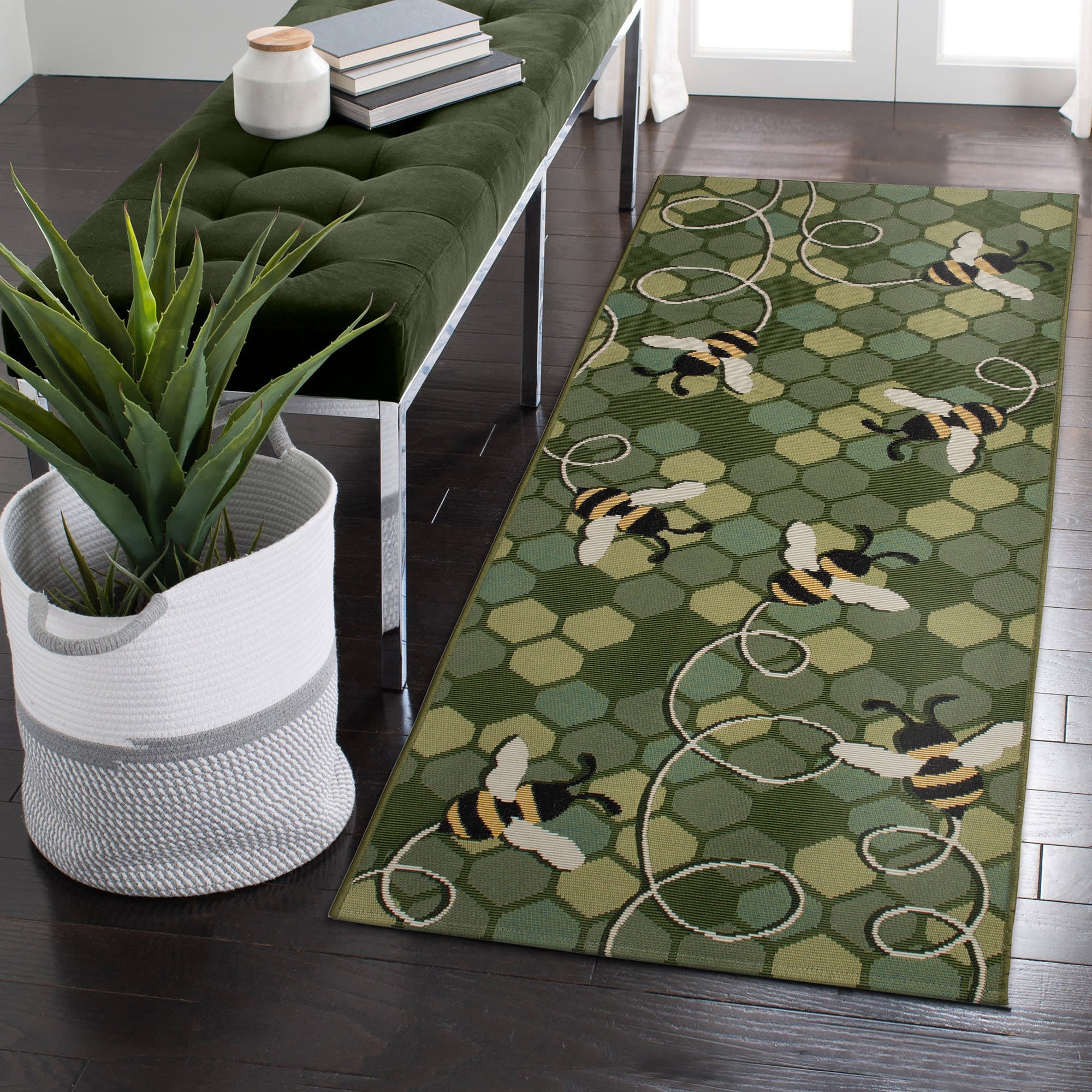 Esencia Bee Free Indoor Outdoor Mat