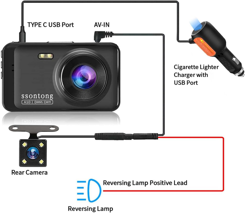 Rear Camera for Dash Cam E51701