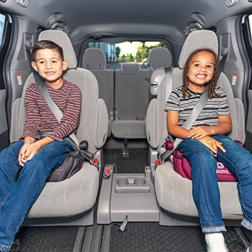 Black 2-in-1 Belt Positioning Booster Seat R793