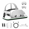 Charging Dock with Closable LED Indicator, Magnetic Charging, 2 Rechargeable 1850mA Batteries M391