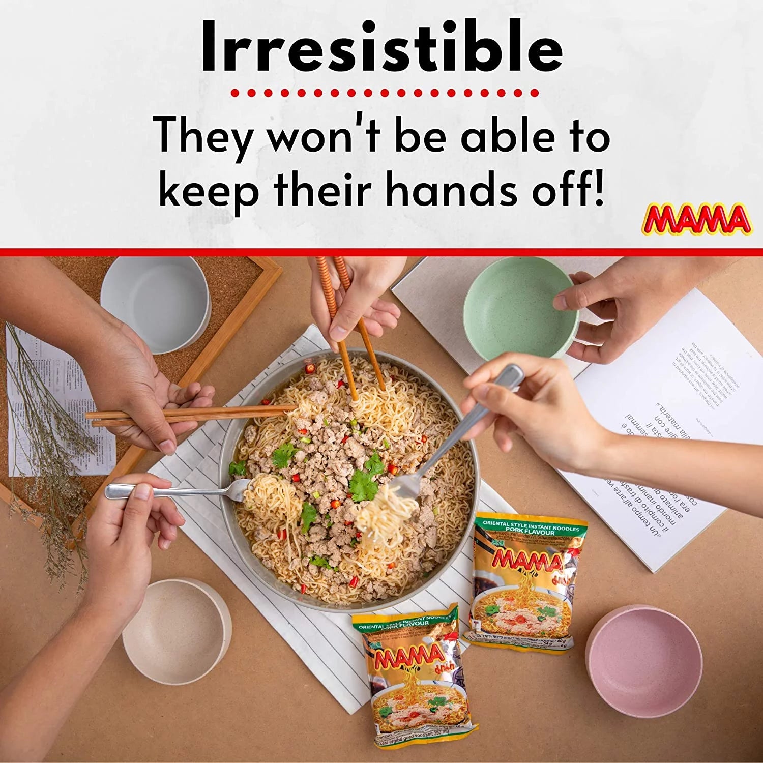 Pork Instant Noodles 2.12 oz 30 Packs J900992