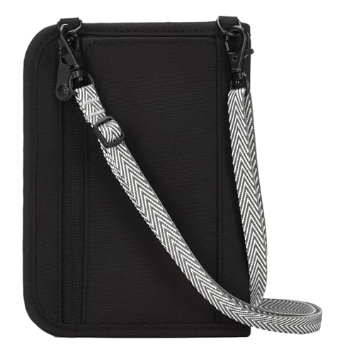 Black Compact Passport Wallet N18291
