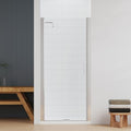 Chrome Semi Frameless Pivot Swing Shower Door, 32 in.W X 72 in.H, Clear Glass Z7927