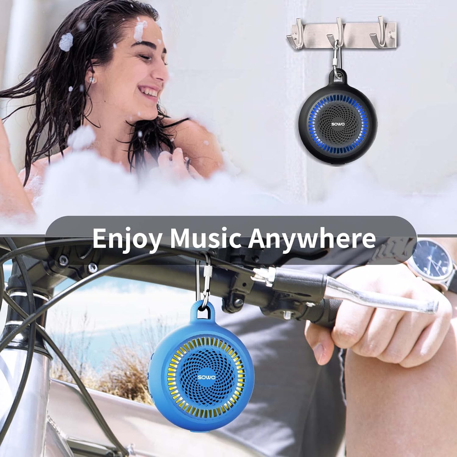25W IPX7 Waterproof Bluetooth Speaker with 16H Playtime B735