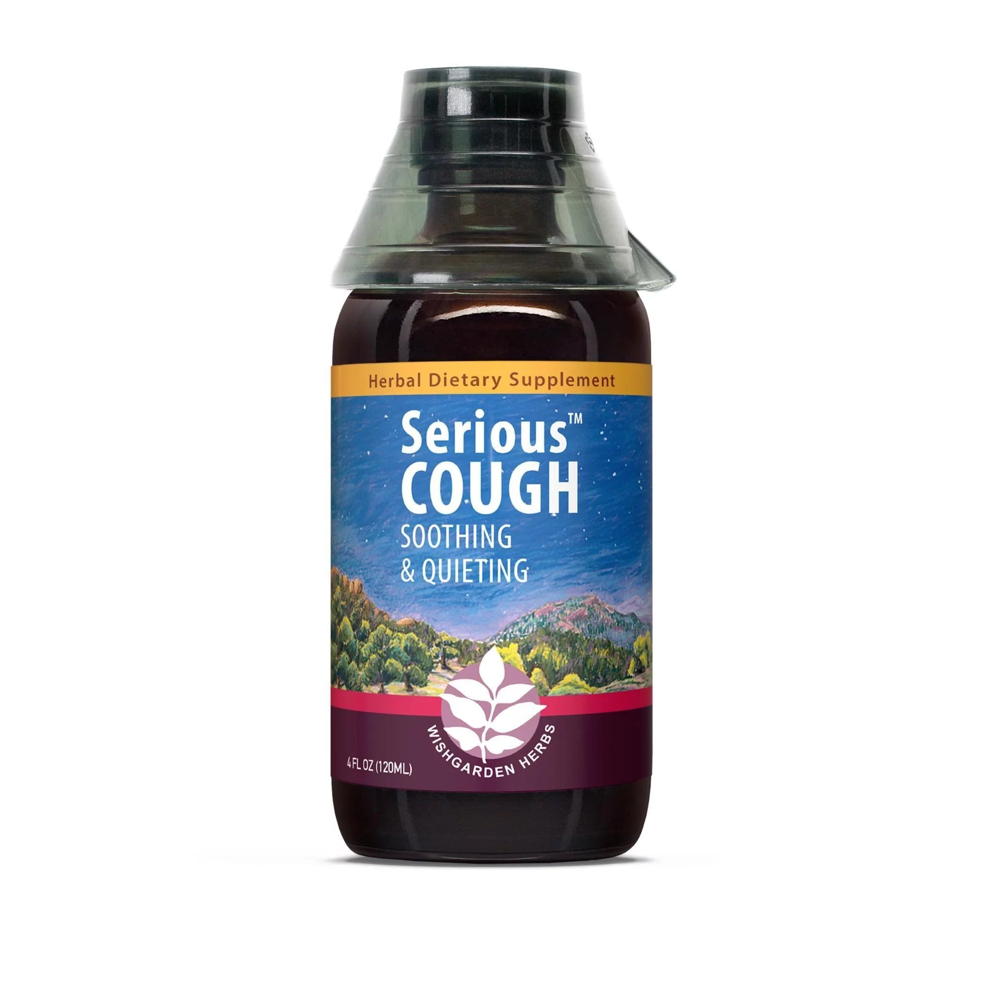 Organic Herbal Cough Suppressant Supplement (4 oz) Y64688